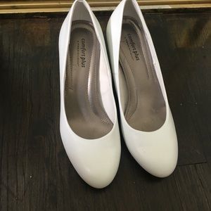 White Work Heel Size Size 8.5